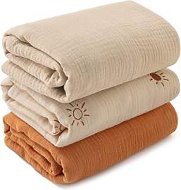 Soarwg Kids Musselin Tuch Baby Pucktücher für