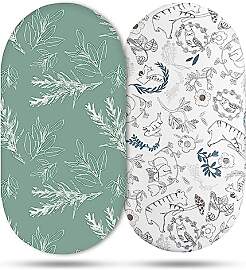 Soarwg Kids Spannbettlaken Kinderwagen Bettlaken