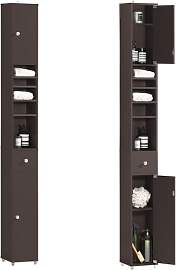 SoBuy Badzimmerschrank Schmal - Badezimmer