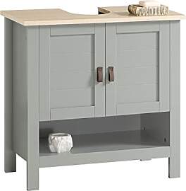SoBuy BZR69-HG Waschbeckenunterschrank Badschrank
