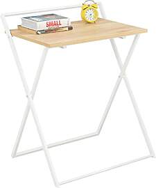 SoBuy FWT88-WN Kleiner Schreibtisch klappbar