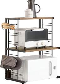 SoBuy KCR08-PF Mikrowellenhalter Regal