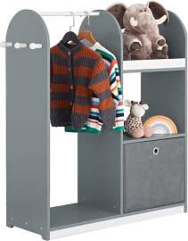 SoBuy Kinderkleiderschrank mit 3 Haken