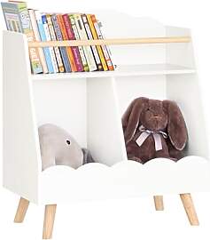 SoBuy Kinderregal mit 3 Fächern Bücherregal