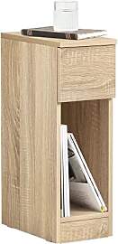 SoBuy Nachttisch schmal Nachtschrank Beistelltisch 