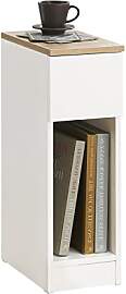 SoBuy Nachttisch schmal Nachtschrank Beistelltisch 