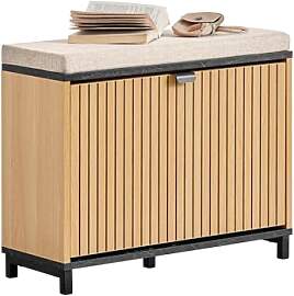 SoBuy Schuhbank mit Sitzfläche, Schuhschrank mit