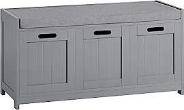 SoBuy Schuhbank mit Sitzfläche, Sitzbank mit