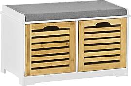 SoBuy Schuhbank Sitzbank mit Stauraum –