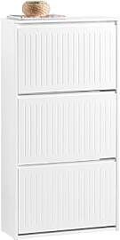 SoBuy Schuhkipper mit 3 Klappen Schuhablage