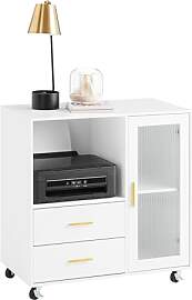 SoBuy Sideboard auf Rollen Küchenwagen