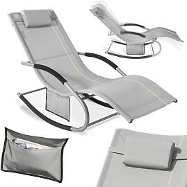 SoBuy Sonnenliege Gartenliege wetterfest