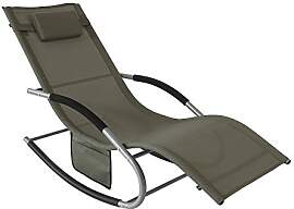 SoBuy Sonnenliege Gartenliege wetterfest