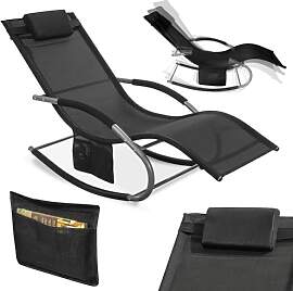 SoBuy Sonnenliege Gartenliege wetterfest