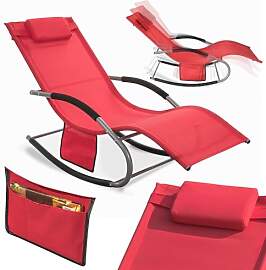 SoBuy Sonnenliege Gartenliege wetterfest