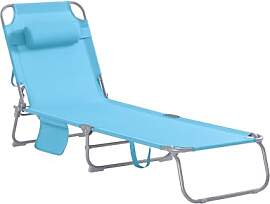 SoBuy Sonnenliege klappbar Gartenliege Liegestuhl
