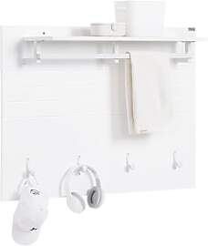 SoBuy Wandgarderobe Garderobenleiste mit Regal