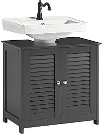 SoBuy Waschbeckenunterschrank, Badschrank mit