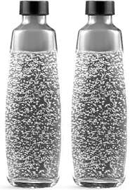 sodastream 1L DUO Glasflasche | Spülmaschinenfest 