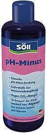 Söll 80552 pH-Minus, 500 ml - Soforthilfe bei zu