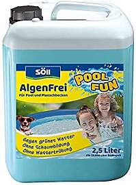 Söll 81506 PoolFun AlgenFrei 2,5 l - Algenmittel, 