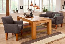 Sofa HOME AFFAIRE "Fehmarn", braun,