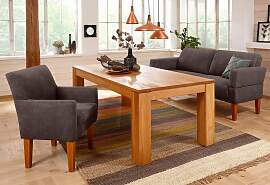 Sofa HOME AFFAIRE "Fehmarn", braun,