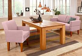 Sofa HOME AFFAIRE "Fehmarn", rosa