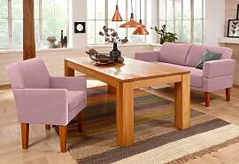 Sofa HOME AFFAIRE "Fehmarn", rosa