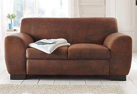 Sofa HOME AFFAIRE "Nika", braun (mocca), 