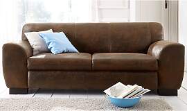 Sofa HOME AFFAIRE "Nika", braun (mocca), 