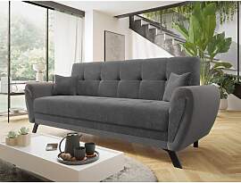 Sofa Mansweto mit Schlaffunktion und Bettkasten