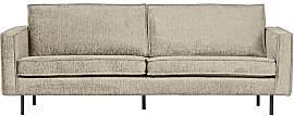 Sofa Rodeo 2,5 Sitzer aus Struktursamt, modern,