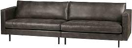 Sofa Rodeo Classic 3 Sitzer Lederoptik, modern