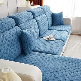 Sofa Sitzkissenbezug Stretch Sofasitzbezug 3/4/2/1 