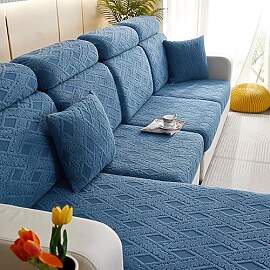 Sofa Sitzkissenbezug Stretch Sofasitzbezug 3/4/2/1 