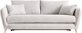 Sofa skandinavisch 3 Plätze hellgrau-meliert CREEP