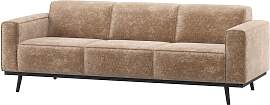 Sofa Statement 3-Sitzer, Chenille-Samt mit