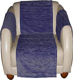 Sofahusse WIRTH "Miriam", blau,