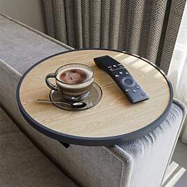 Sofatablett Armlehne, Couch-Tablett, Einstellbarer 