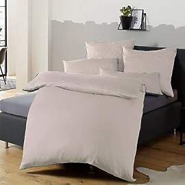 Soifox Bettwäsche 140x200 Beige - bettwäsche