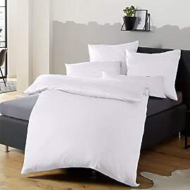 Soifox Bettwäsche 155x220 Weiß -