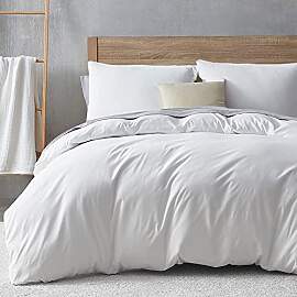 Soifox Bettwäsche 220x240 Weiß -