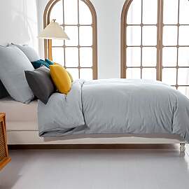 Soifox bettwäsche Grau 135x200 - bettwäsche-Sets 