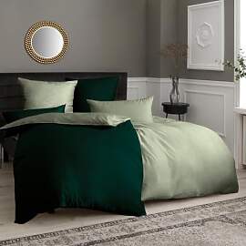 Soifox Bettwäsche Grün 135x200 4teilig -