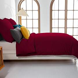 Soifox bettwäsche Rot 135x200 - bettwäsche-Sets