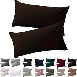 Soifox Kissenbezug 50 x 70 2er Set -