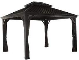 Sojag Pavillon Messina anthrazit Metall B/H/L: ca. 