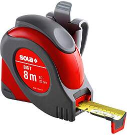 SOLA BIG T - Bandmaß 8m / 25mm - extrem robustes