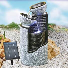 Solar Gartenbrunnen Brunnen Solarbrunnen